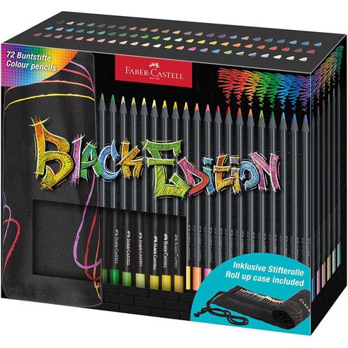 Faber-Castell Faber-Castell: Black Edition set šarenih olovaka, 72 komada Cene