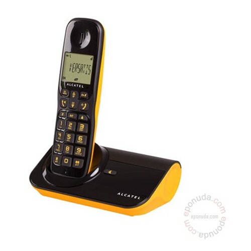Alcatel Sigma 260 (Yellow) bežični telefon Slike