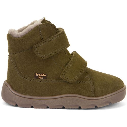 Froddo čevelj gležnjar - membrana G2110151 ZERU TEX FURRY BAREFOOT podloženi U olive 28 Slike