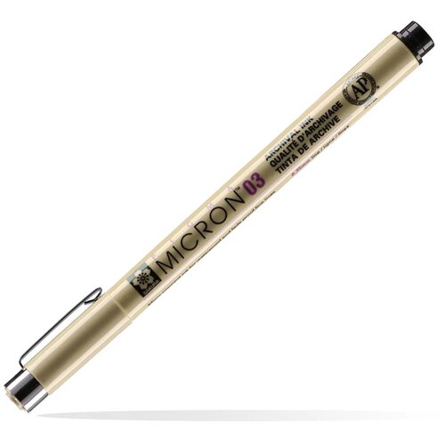 Royal Talens Pigma Micron 03, liner, black, 0.35mm Cene