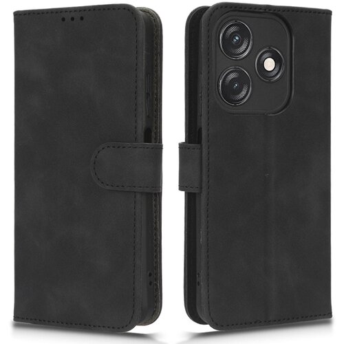 INORCO Za Tecno Spark 10C 4G PU usnjena preklopna torbica s stojalom Skin-touch denarnica za telefon, (22036529) Slike