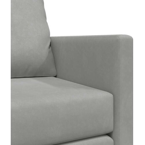  Podni kauč na razvlačenje 2-u-1 svjetlosivi 122x204x55cm bar&amp;scaron;un Slike