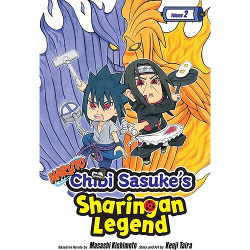 VIZ Media Kenji Taira - Naruto: Chibi Sasuke's Sharingan Legend, Vol. 2: Two-Man Cell!! Cene