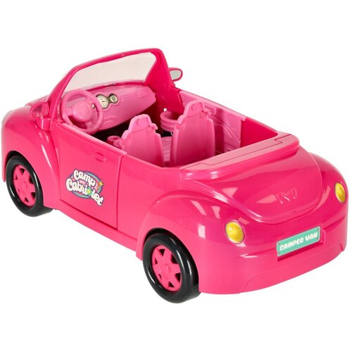  Auto lutka kabrio roza 4 el. Slike
