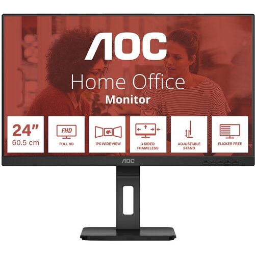 AOC E3 24E3QAF computer monitor 61 cm (24) 1920 x 1080 pixels Black Cijene