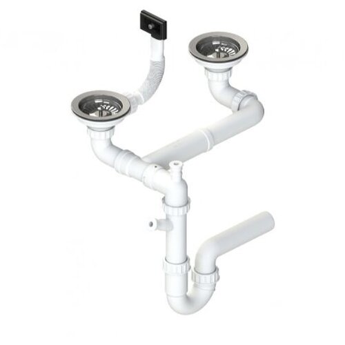 Alveus Sifon za sudoper 2XSP 114-PP-114 MTP (Metal, Promjer: 114 mm) Slike