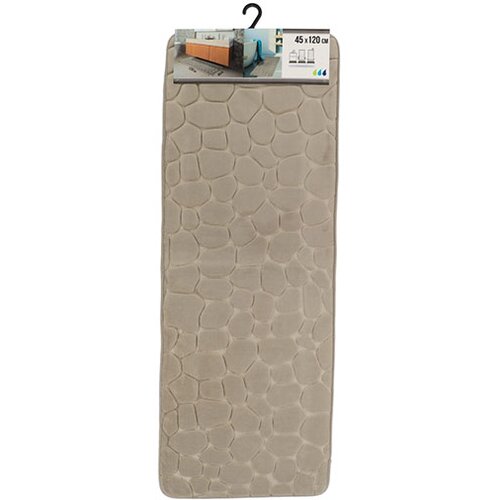 Tendance Kupaonski tepih Pebble, 45x120 cm, Bež Cijene
