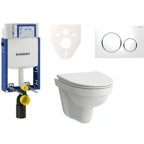 Geberit H8201500000001 Laufen Pro Nordic wc školjka s kompletom Kombifix 110.302.00.5 Sigma20 Cene