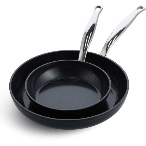 Greenpan Barcelona Pro 2 pcs Frypan Set 20+28cm Black Cijene