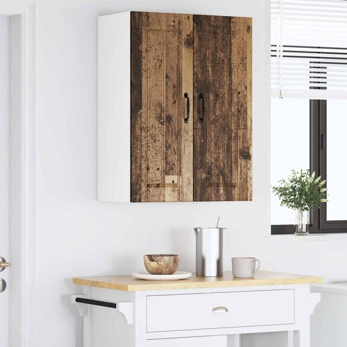  Ormar za Zid Lucca 2 pcs Staro drvo 30 x 31 x 80 cm Slike