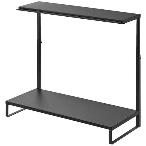 YAMAZAKI Črno kovinsko stojalo za monitor Tower – Cene