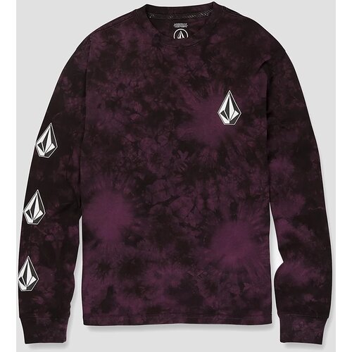 Volcom Iconic Stone Dye Longsleeve T-Shirt mulberry Cene