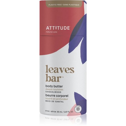 Attitude Leaves Bar Body Butter trdo maslo za telo Sandalwood 85 g Cene
