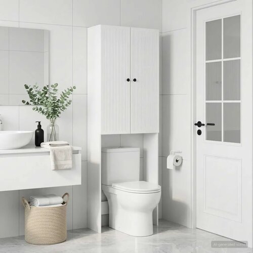  Kabinetska WC EDE Bijela visokog sjaja 66 x 25 5 x 190 cm - Bijela visokog sjaja Cijene