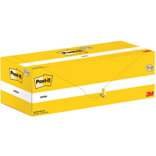  samoljepljiv 76x76mm 100L Post-it 3M.654 žuti 12+12 gratis Cene