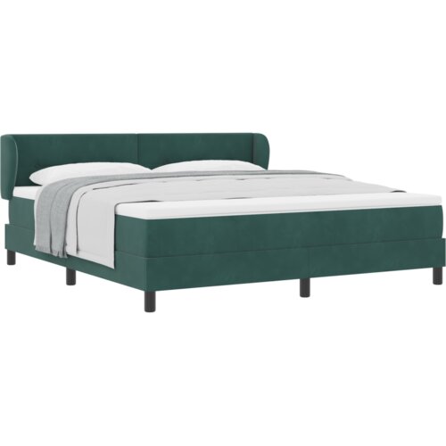 Box Spring Krevet s Madracem u Tamno Zelenoj 180x200 cm od Bar&amp;scaron;una Slike