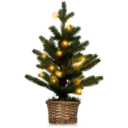 Costway Mini umetno božično drevo z lučkami LED 53 cm, (5000065467) Cene