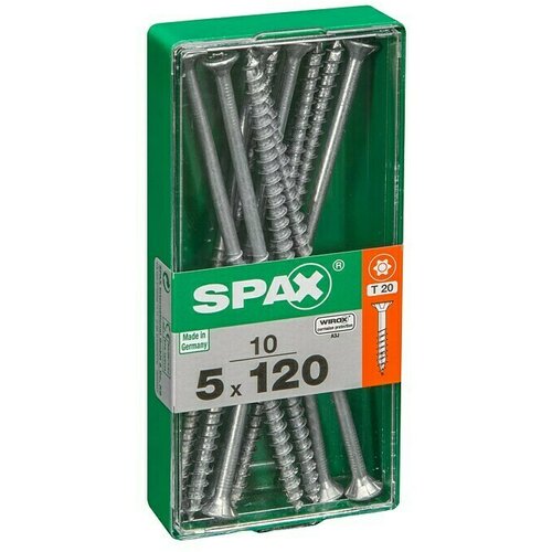 SPAX Univerzalni vijak T-Star plus (&amp;Oslash; x D: 5 x 120 mm, Povr&amp;scaron;ina WIROX, T-Star plus, 10 Kom.) Slike