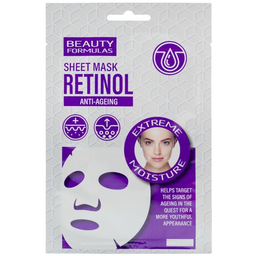 Beauty Formulas RETINOL Sheet maska za lice 1kom Cene