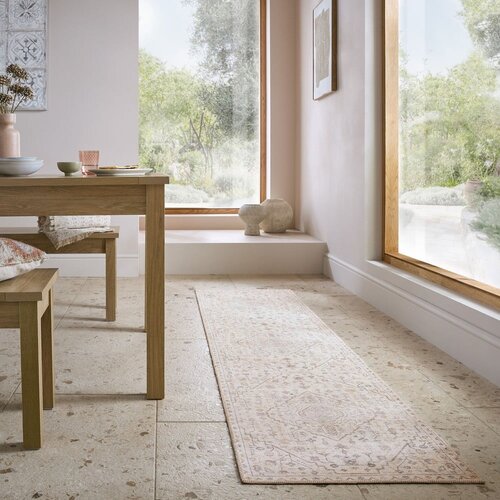 Flair Rugs Kremno bel pralen tekač 60x230 cm Teo Traditional &amp;ndash; Slike