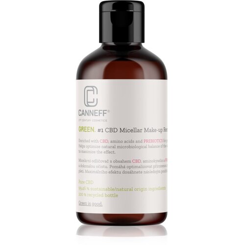 Canneff Green CBD Micellar Make-up Remover micelarna voda za čišćenje i skidanje make-upa 200 ml Cijene