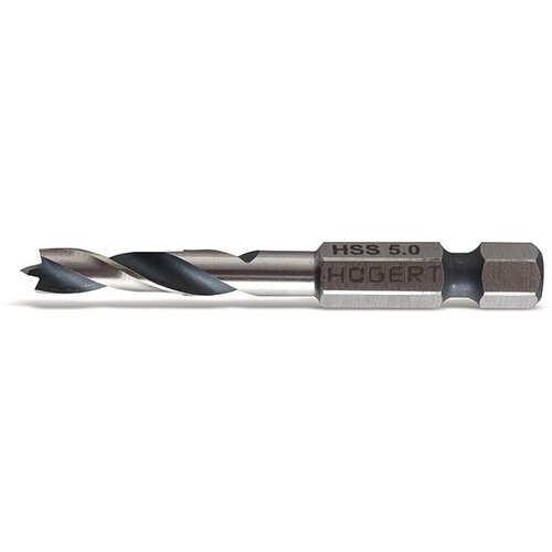 Hogert HŐGERT Burgija sa &amp;scaron;estougaonim prihvatom HSS L 60 mm fi 4 mm 1/4&amp;#039;&amp;#039; Slike