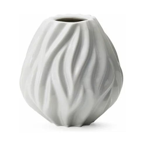 Morsø bijela porculanska vaza Flame, visina 15 cm