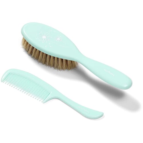 BabyOno krtača in glavnik za lase, mehki z naravnimi vlakni-soft, mint Cene