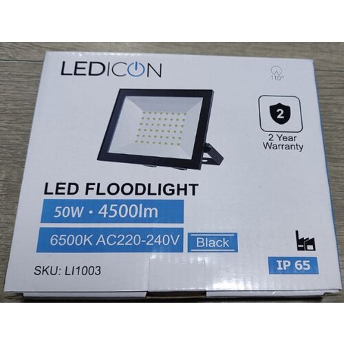 LEDICON LED REFLEKTOR 50W 4500lm 6500K IP65 Cene