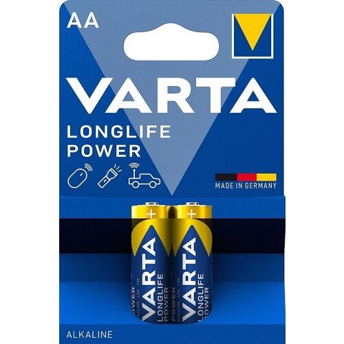 Varta Longlife Power baterija LR06 AA, 1,5V 2/1 Slike