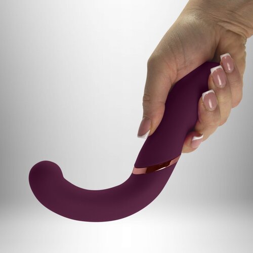 Rocks Off Ltd. ROCKS-OFF - GEMINI DUAL VIBRATOR G-SPOT CLITORIS STIMULATOR PURPLE Slike