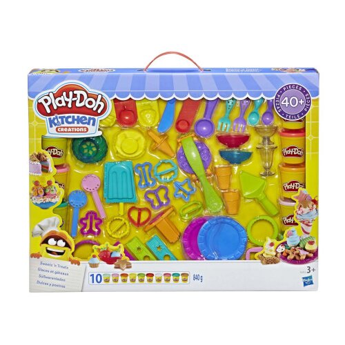 Hasbro igračka plastelin Playdoh i kalupi za slatkiše set E2412 Cijene