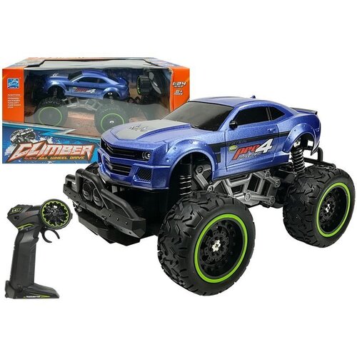  Auto na daljinsko upravljanje Off-road R/C High Wheels - plavi Slike