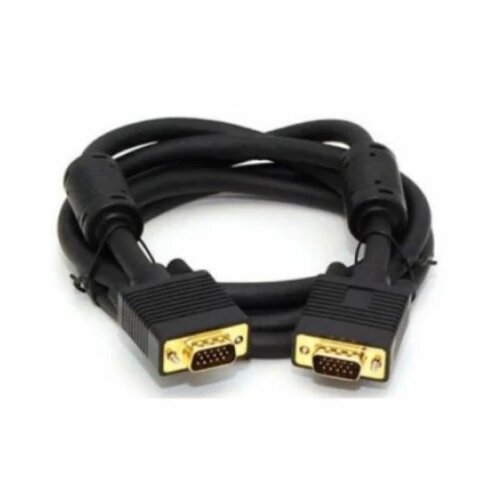 E-green Kabl VGA D-sub M/M 1.8m HQ sa feritima crni Slike