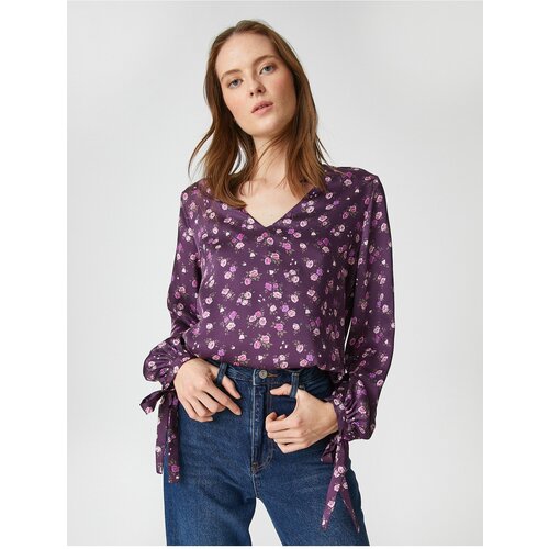Koton Blouse - Purple - Regular fit Slike