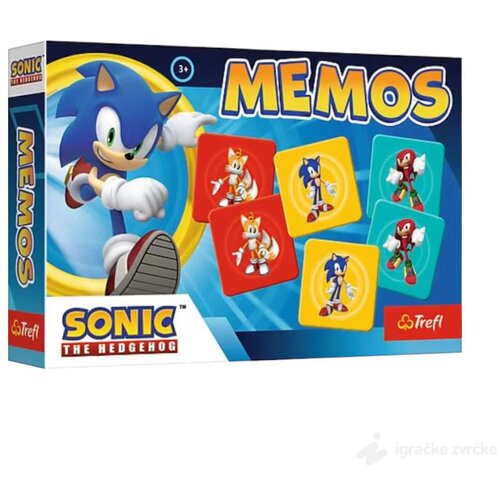 RAZNO Memo kartice Sonic TREFL Cene