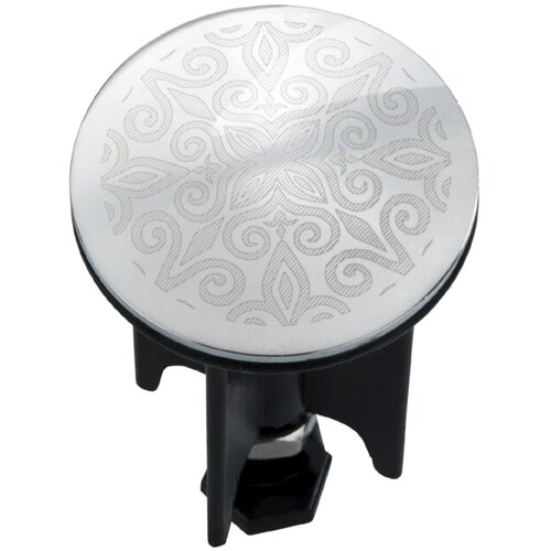 Wenko dekorativni čep za umivaonik mandala (lasersko graviranje, promjer: 3,9 cm) Slike