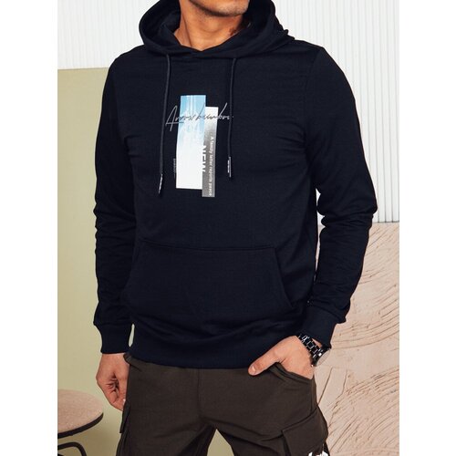 DStreet Men's Navy Blue Hoodie Cene