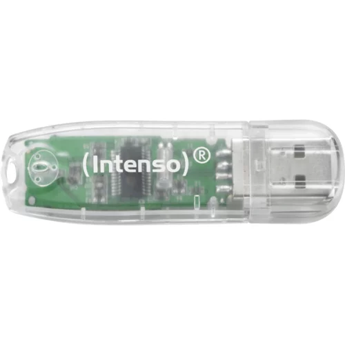 Intenso (Intenso) USB Flash drive 32GB Hi-Speed USB 2.0,Rainbow Line,TRANSP. - USB2.0-32GB/Rainbow