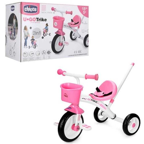 Chicco Tricikl U-GO, pink Cene