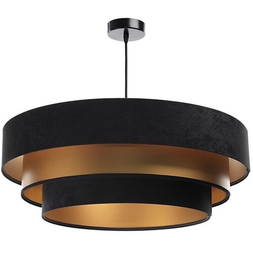  Luster na sajli TRINITI 1xE27/60W/230V crna/zlatna Cene