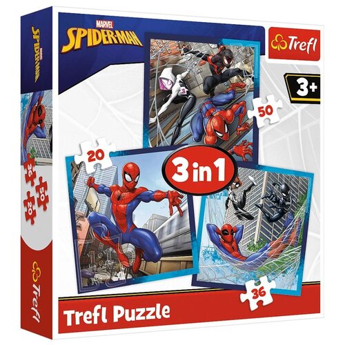  3-u-1 slagalica - Spider-Prijatelji - Disney Marvel Spider-Man Trefl 34874 Cijene