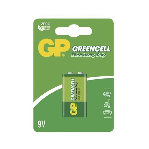  Baterija GP GREENCELL cink-kloridna 9V 1 blister Cene