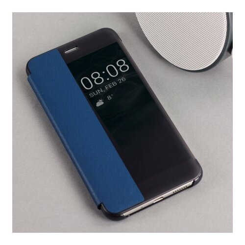 Huawei original preklopna torbica smart view za P10 lite modra z okenčkom Slike