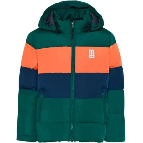 LEGO&reg; kidswear LWJIPE 705 JACKET Dječja zimska jakna, tamno zelena, veličina