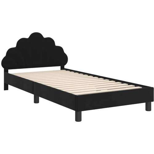  Krevet za djecu s uzglavljem Crna 80 x 200 cm Bar&amp;scaron;un Slike