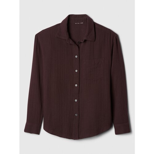 GAP Oversize Muslin Shirt - Women Cene