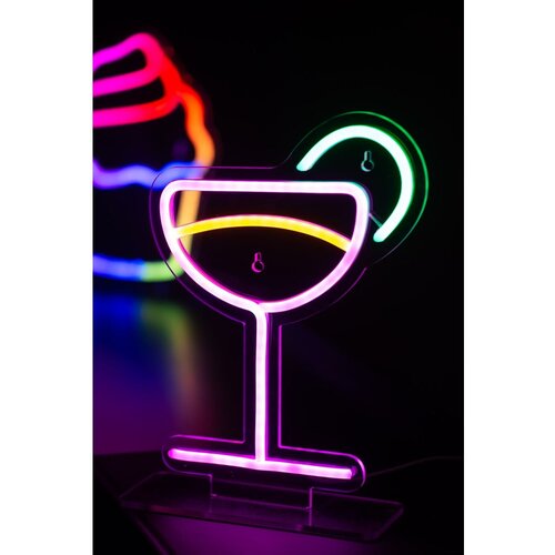 Leitmotiv LED neon svetilka 5 W Cocktail &amp;ndash; Slike