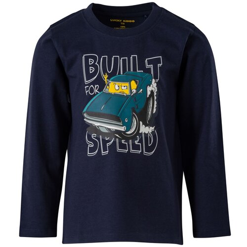 Lucky Kiddo majica DR LK-KBT LS 2_25 M crna 128 Cijene