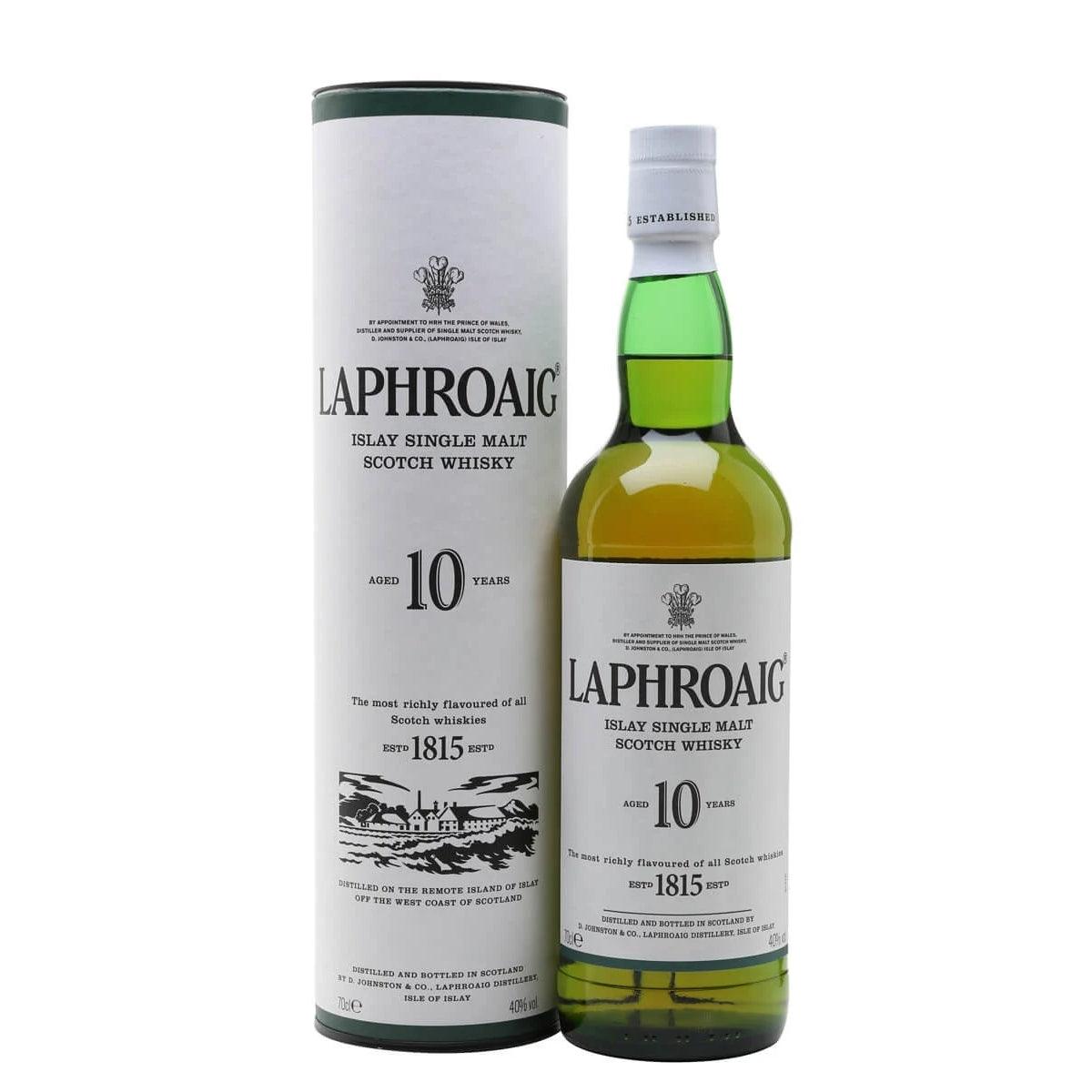 Laphroaig Viski, Aged 10 Years, 0.7l Slike